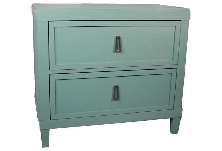Ventura Colors Nightstand by Bassett at Esprit Decor Home Furnishings